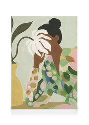 Acrylic Female Harmony Canvas print