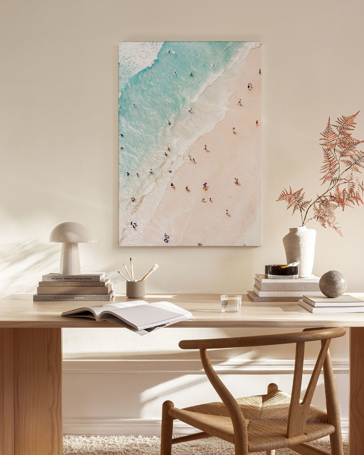 Richard Podgurski - Ocean Dip Canvas print