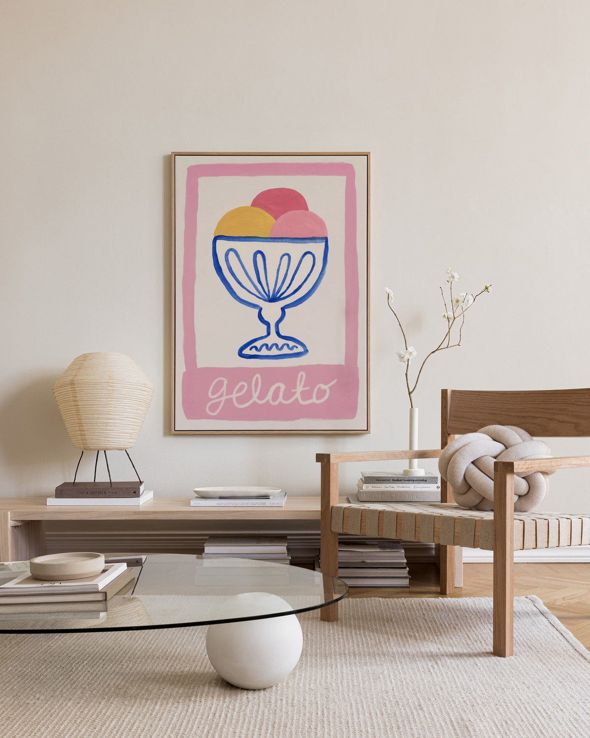 Gelato Canvas print