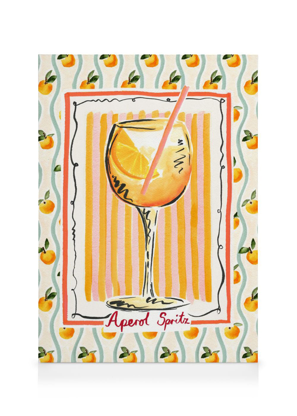 Emily Daborn - Aperol Spritz Canvas print