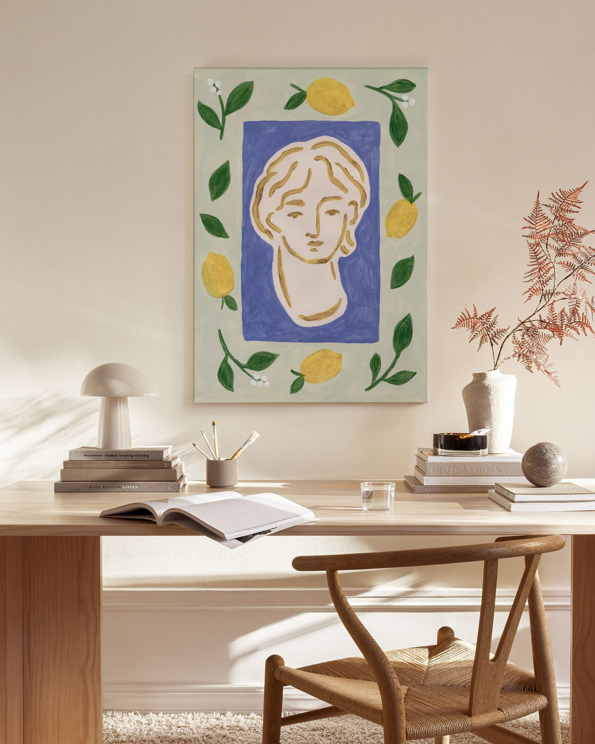 Citrus Portrait Canvas print