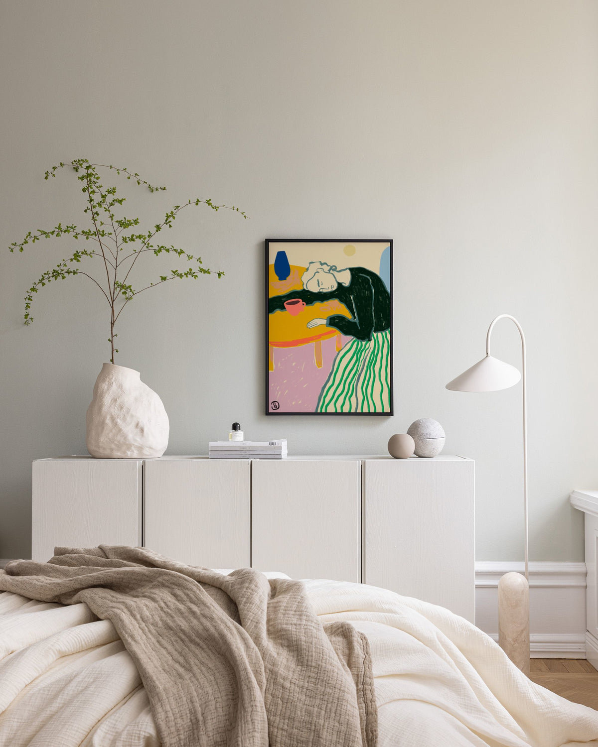 Sandra Poliakov - Motherhood Canvas print