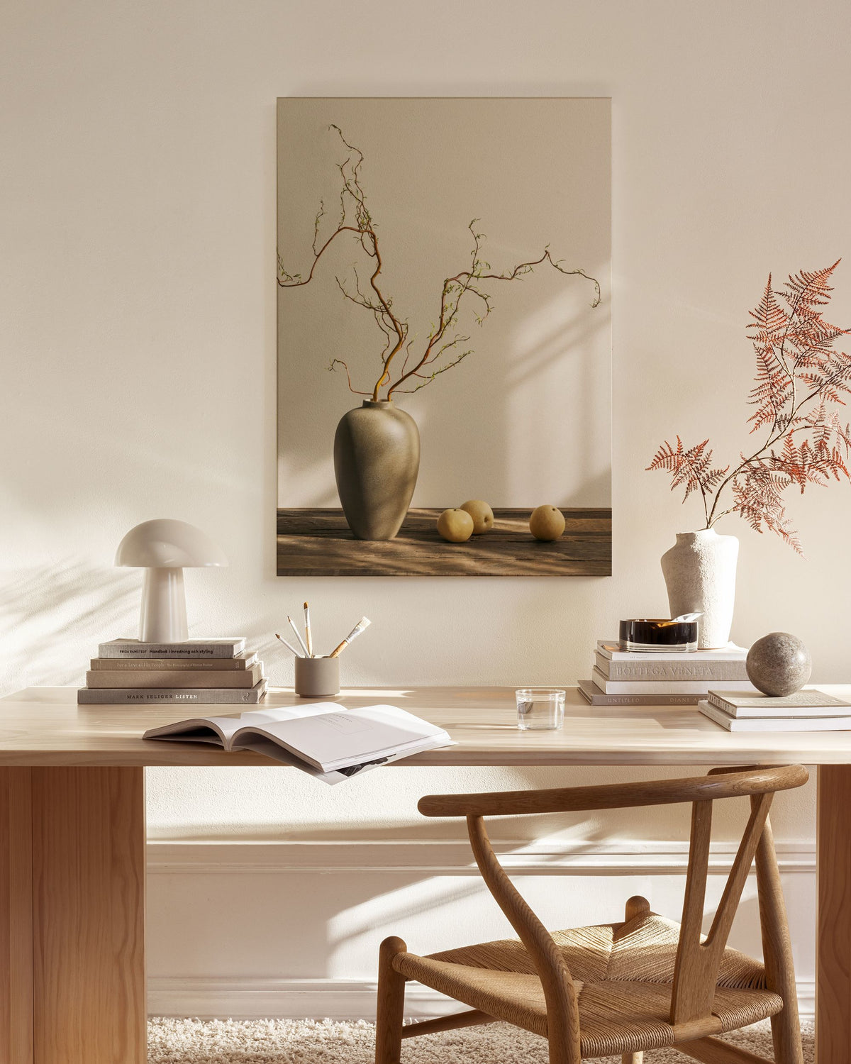 Soft Noon Canvas print