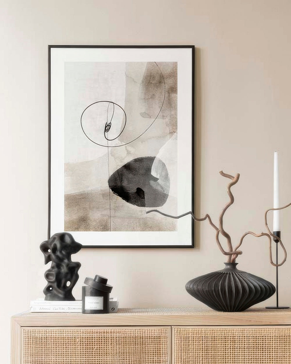 Watercolor Strokes No1 Print