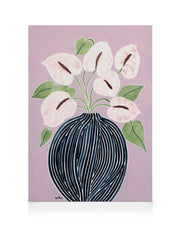La Poire - Anthuriums Canvas print