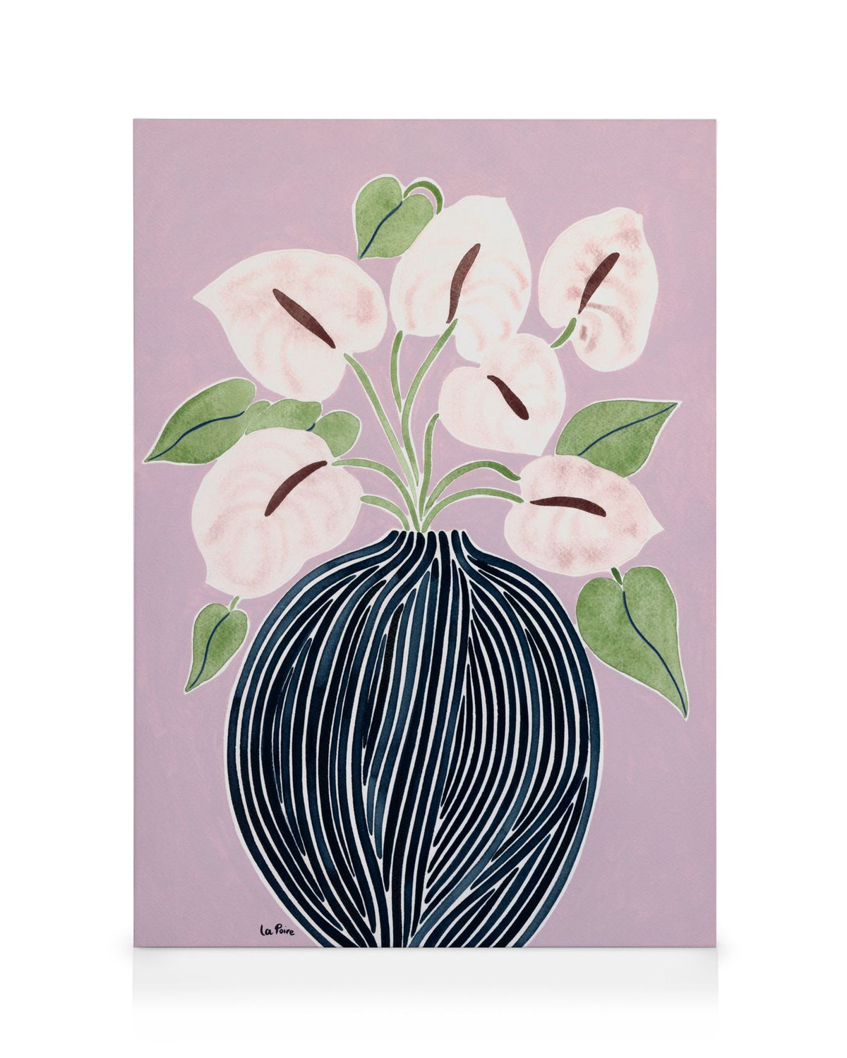 La Poire - Anthuriums Canvas print