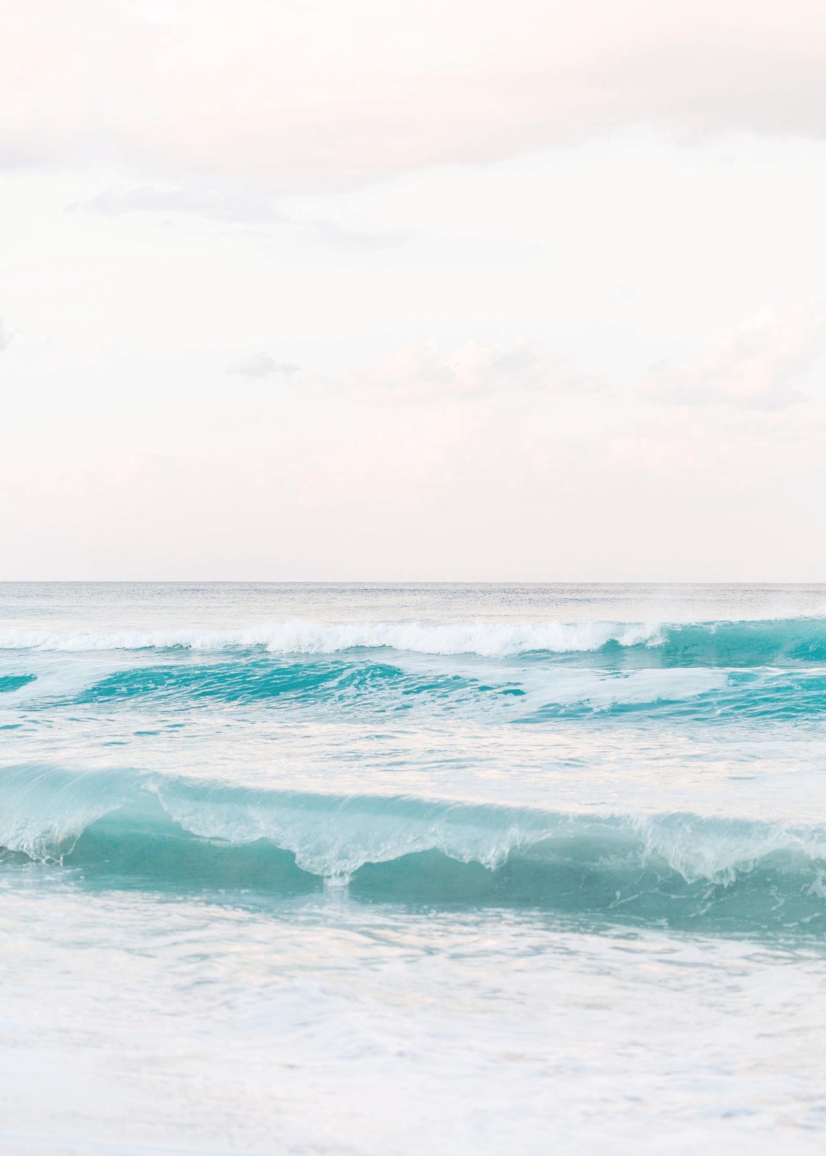 Dreamy Pastel Beach No2 Print