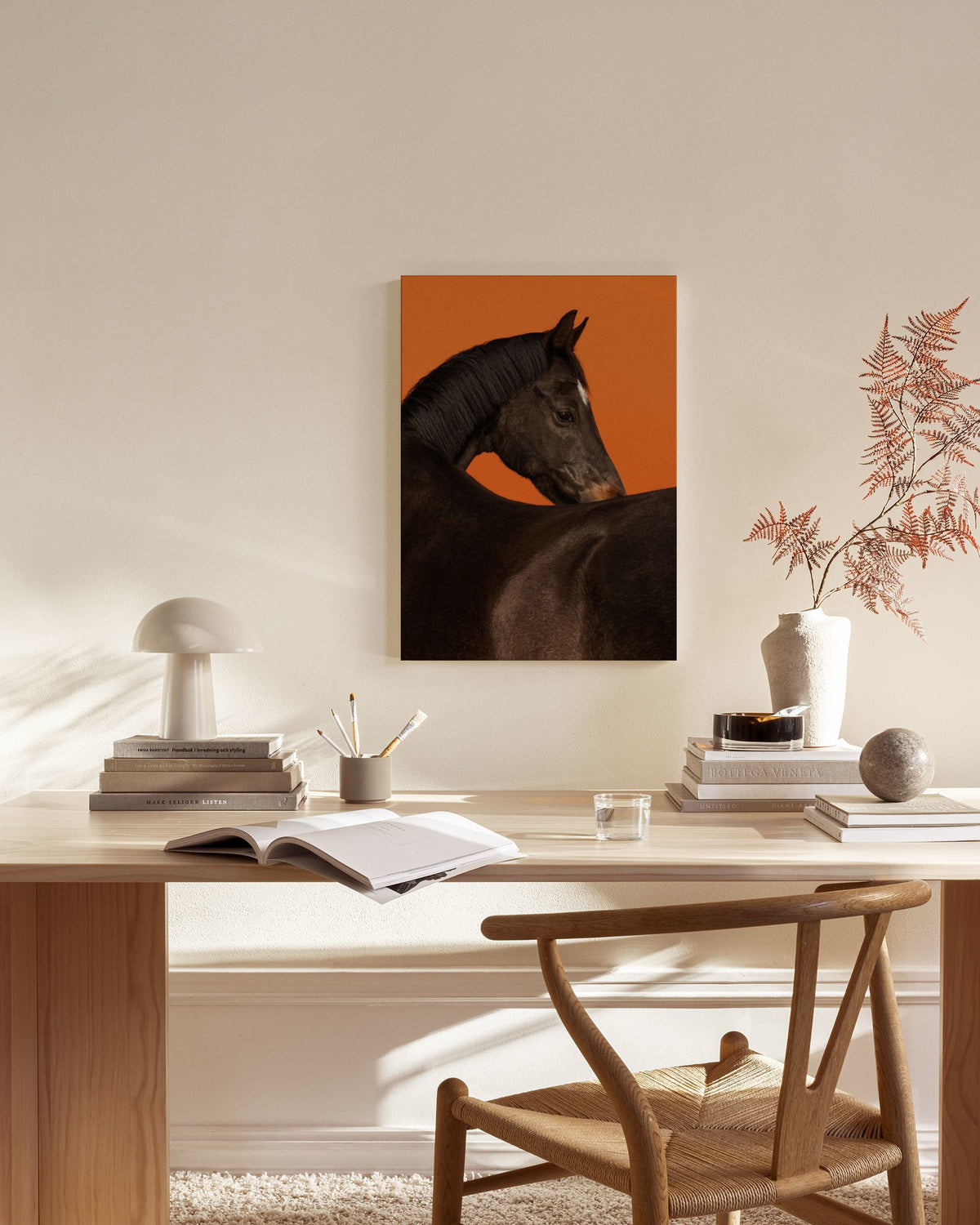 Stallion Canvas print