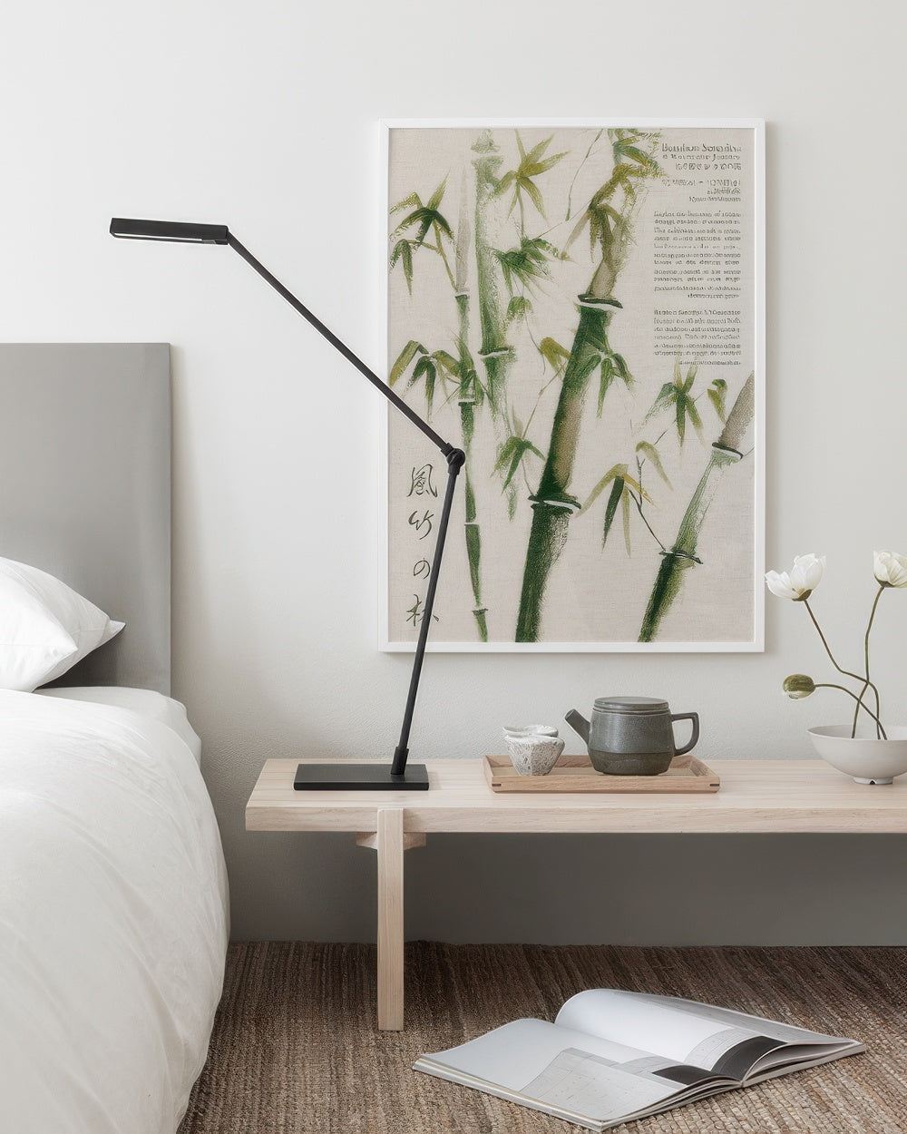 Wind Bamboo Forest Print