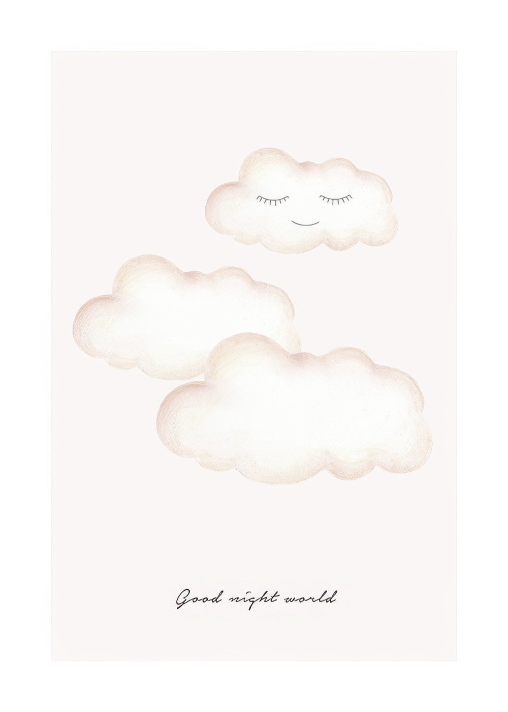 Good Night World Print