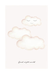 Good Night World Print