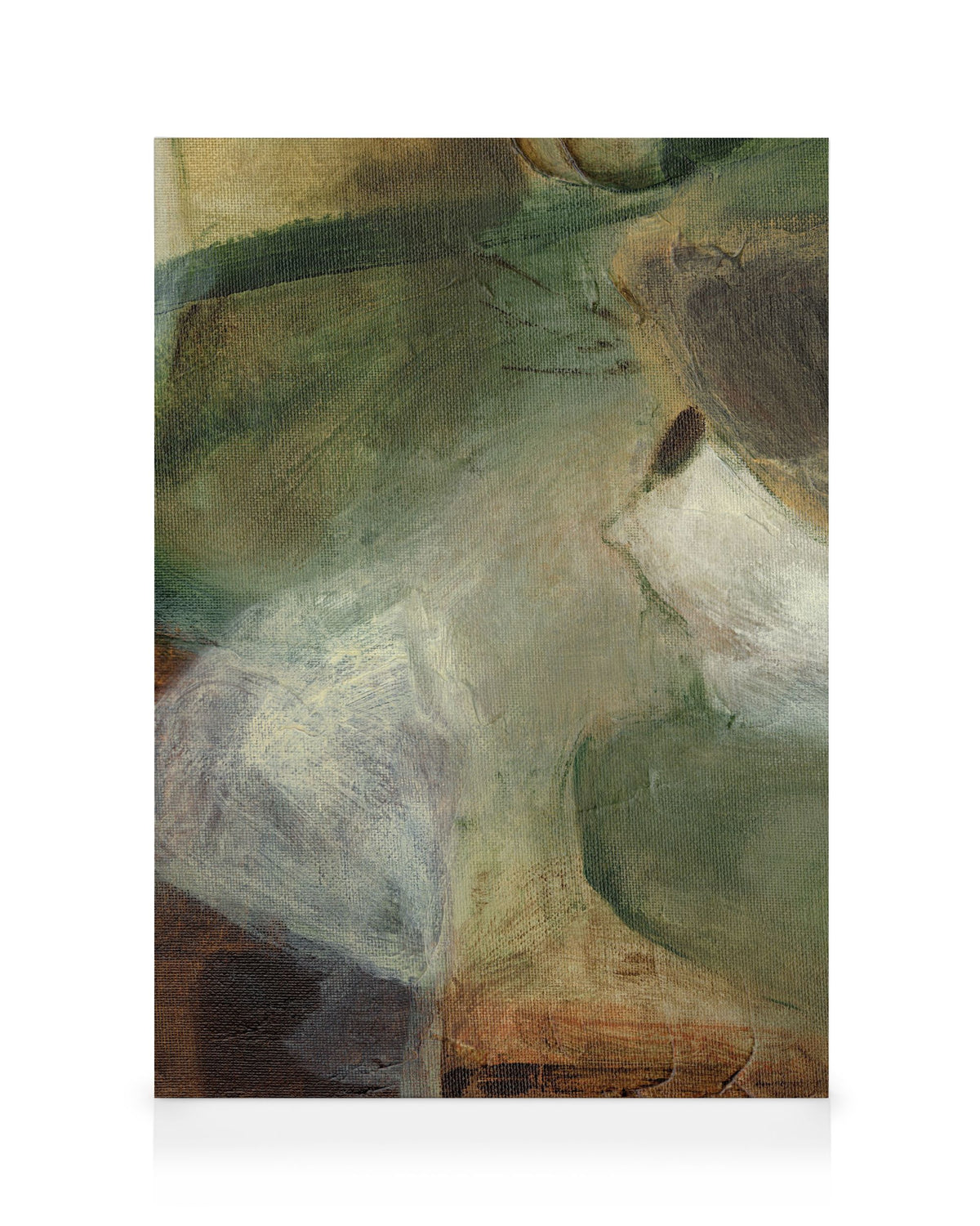 Earthy Layers No2 Canvas print
