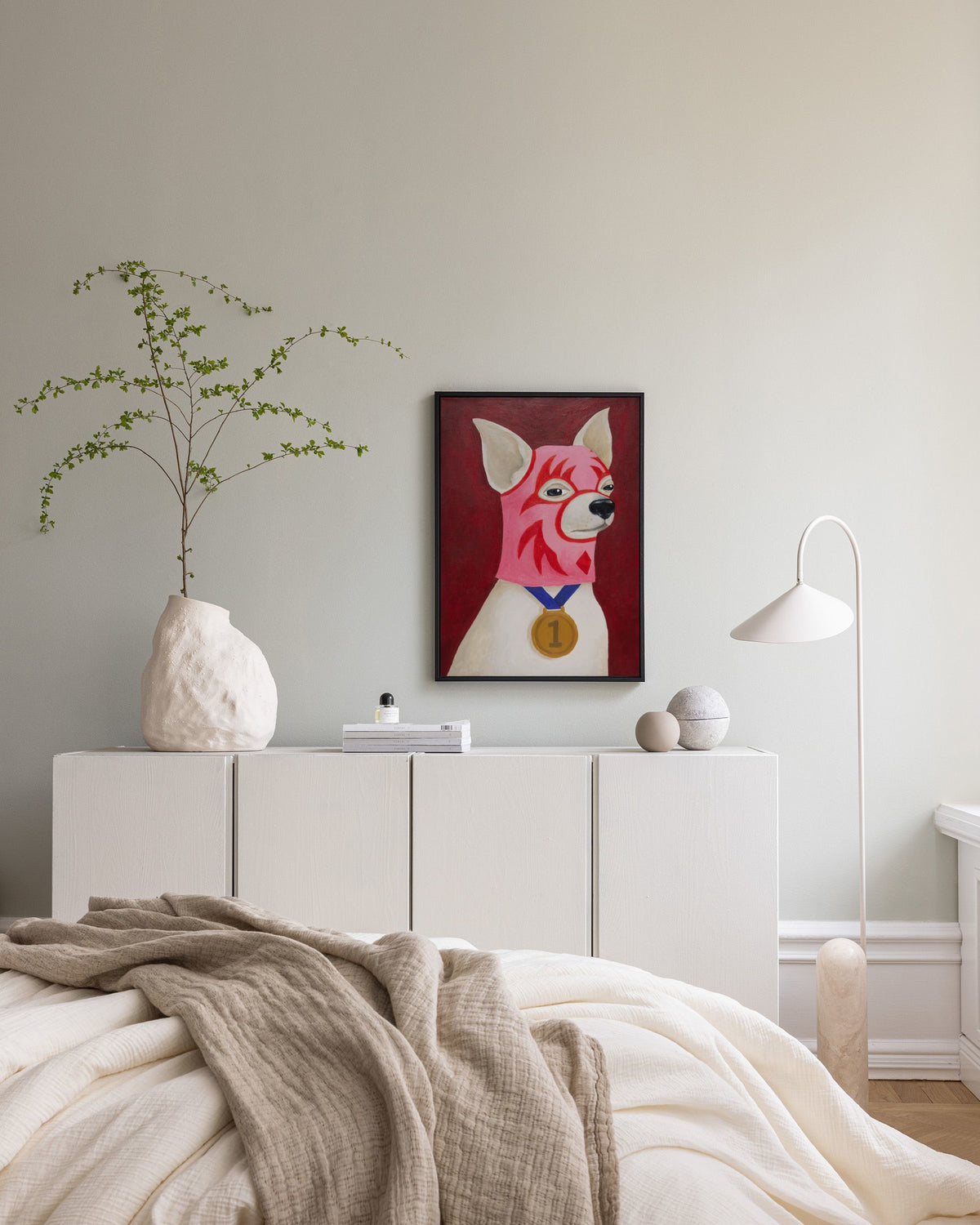 El Ganador Canvas print