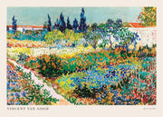 Van Gogh - Garden at Arles Landscape Print