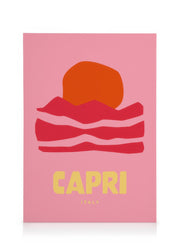 Graphic Capri Canvas print