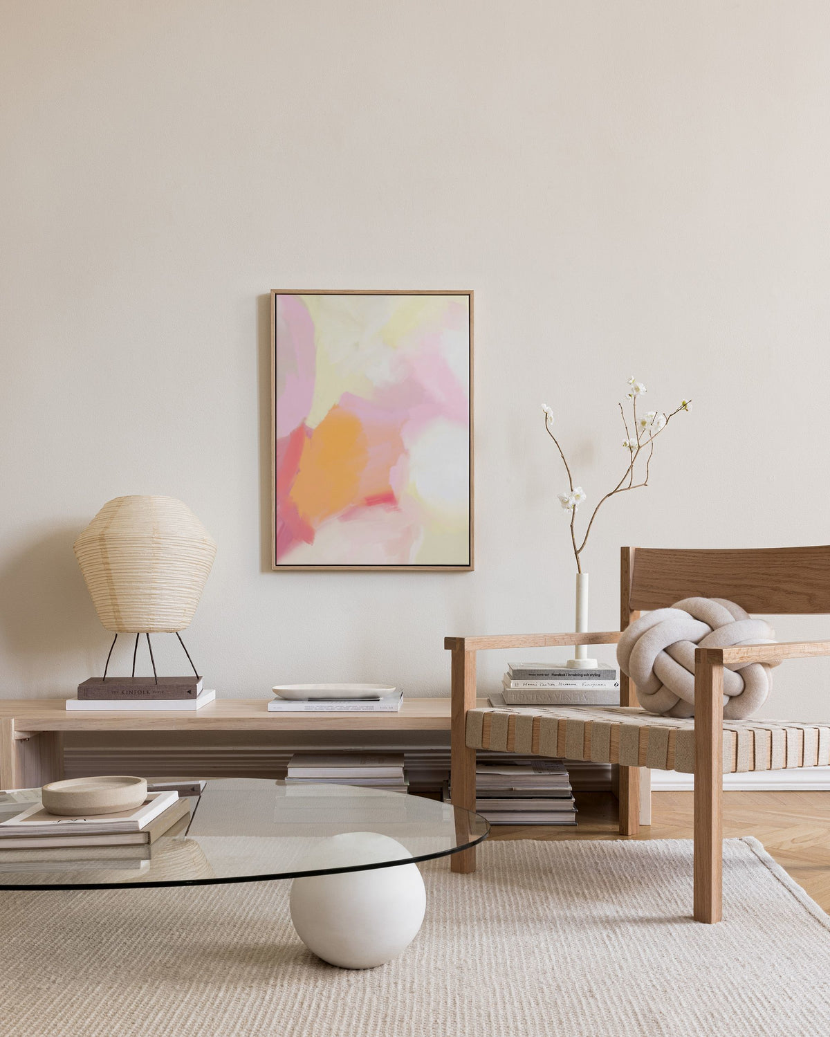 Painterly Expression No2 Canvas print