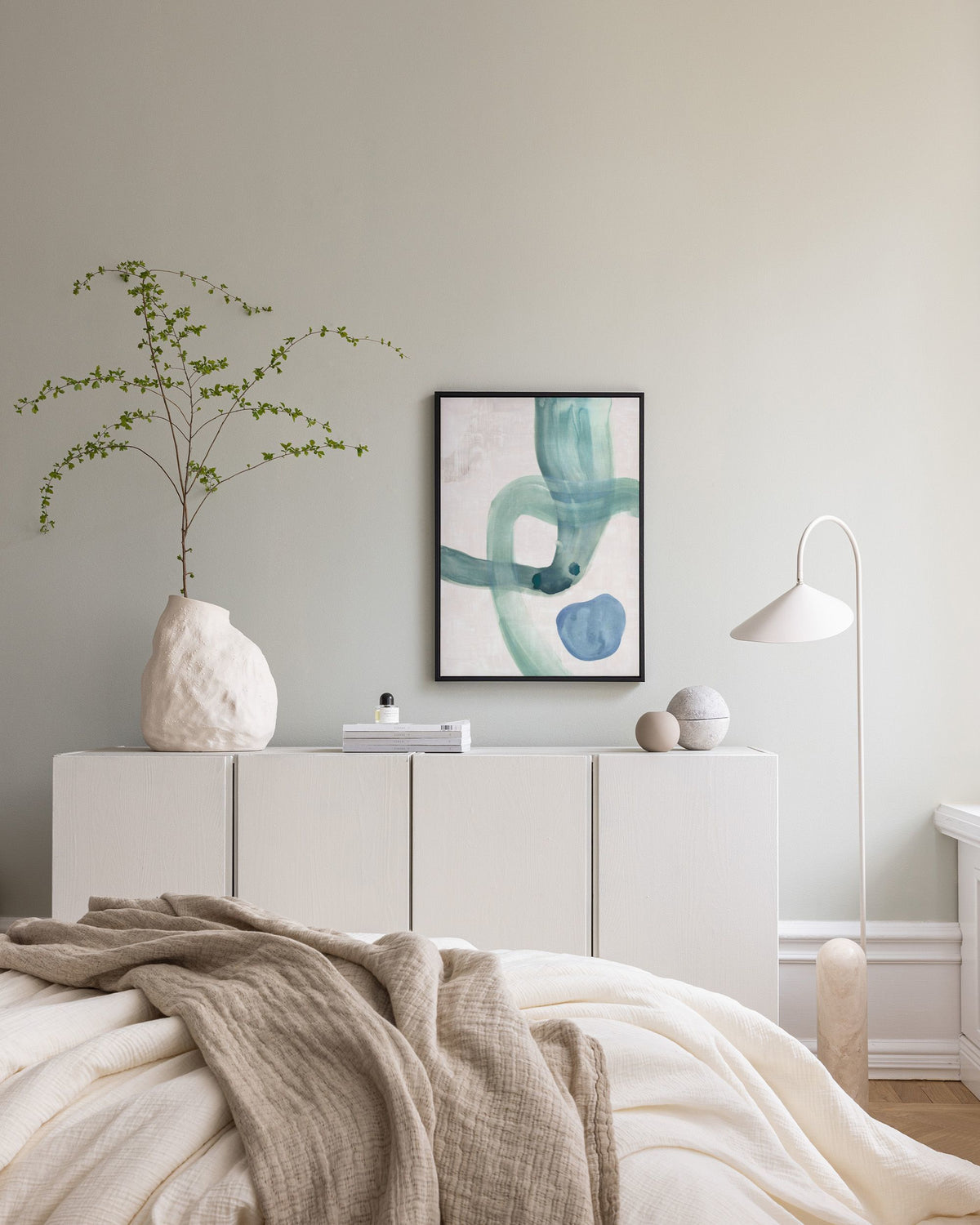 Water Shapes Canvas print