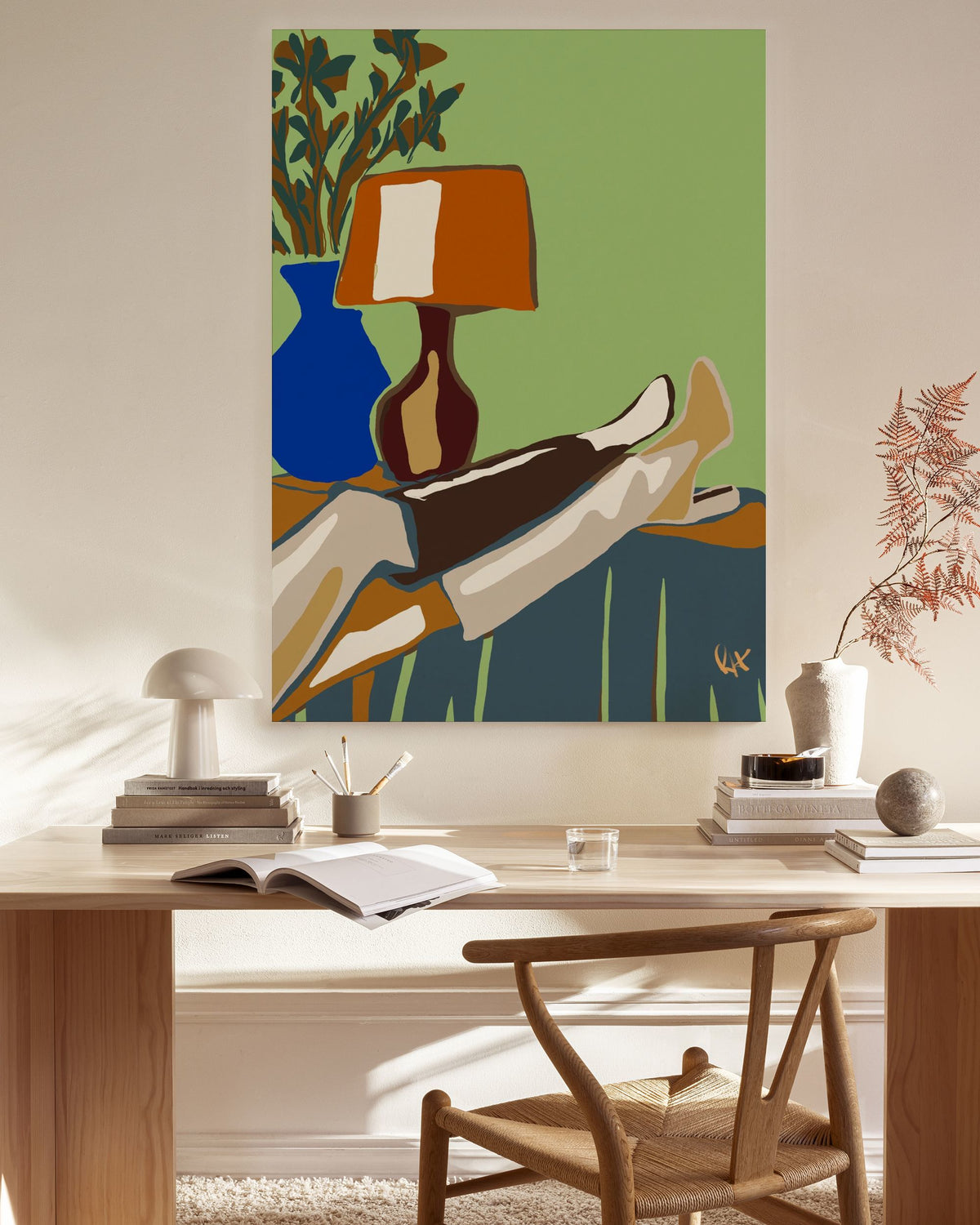KH Studio - Take My Love, Take It Down Canvas print