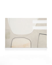 Beige Balance Canvas print