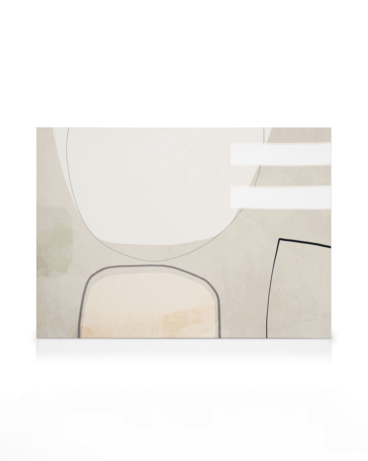 Beige Balance Canvas print