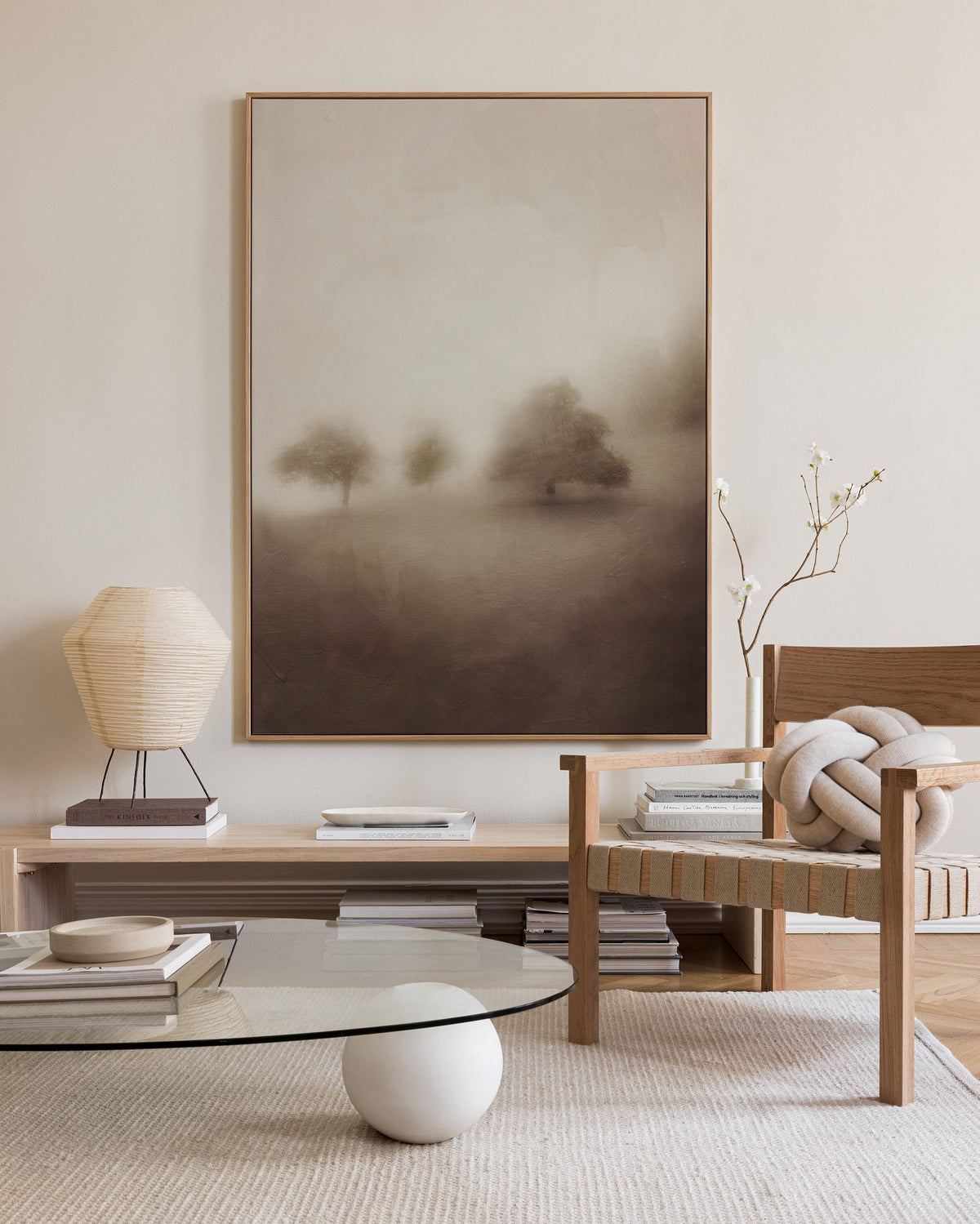 Silent Dawn Canvas print