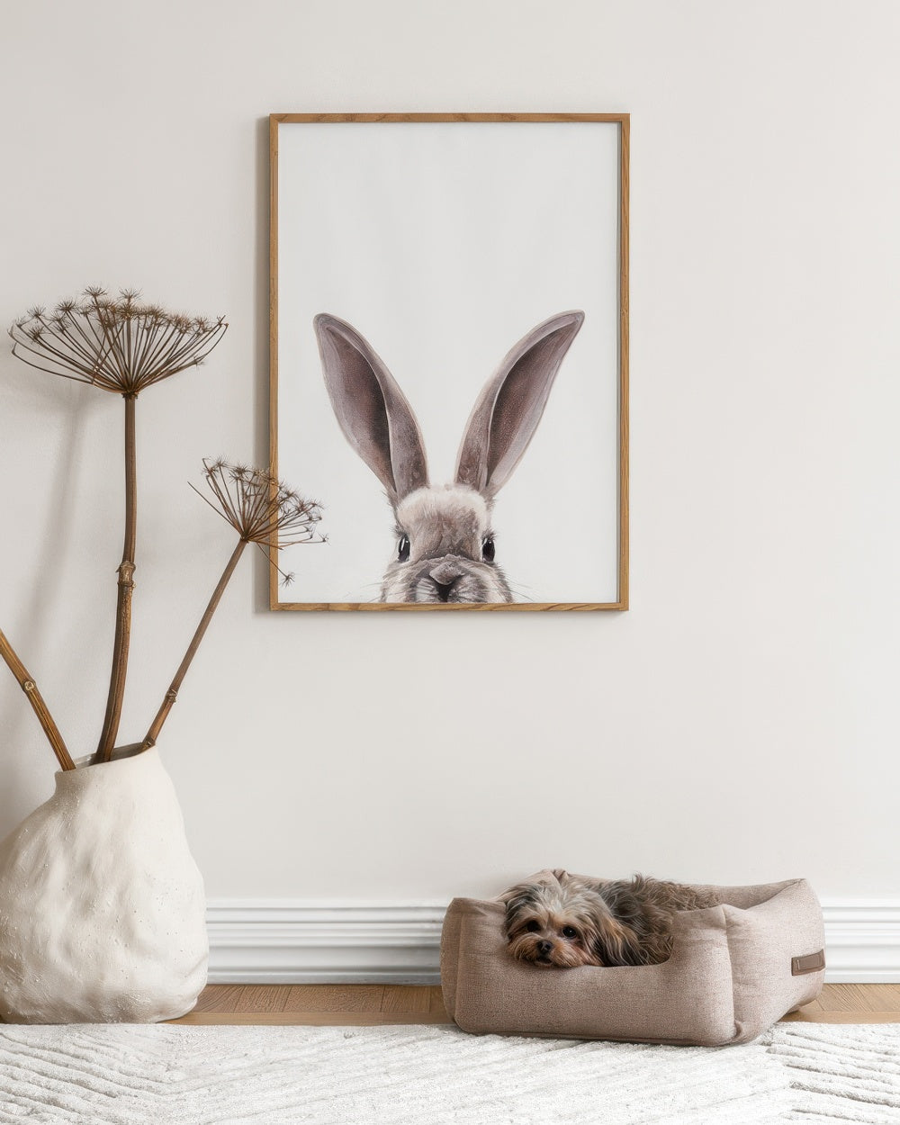 Watercolor Bunny Print