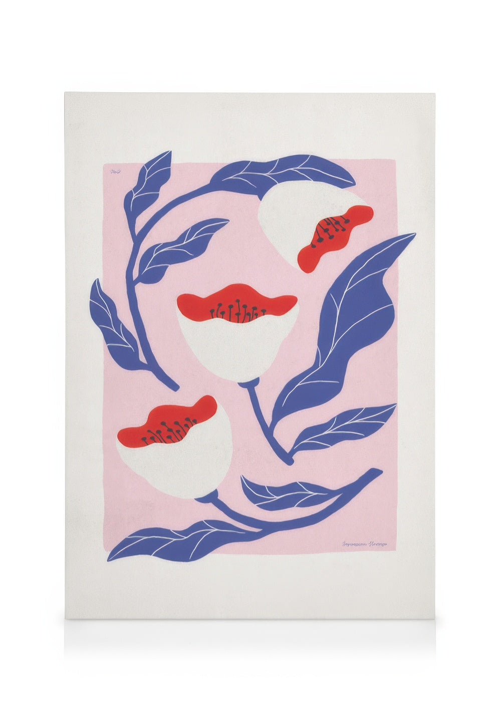 Motifs de Fleurs No2 Canvas print