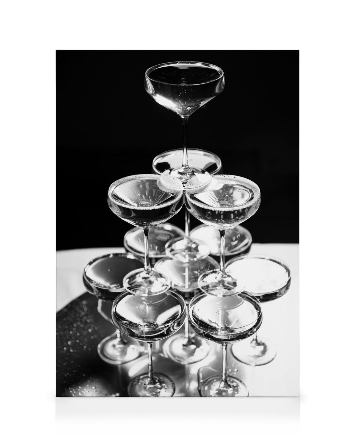 Champagne Tower Canvas print