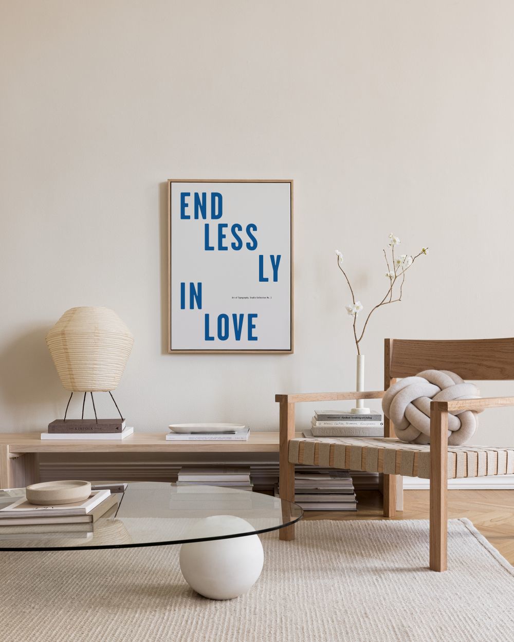 Endlessly in Love Canvas print