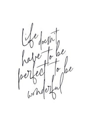 To Be Wonderful Print