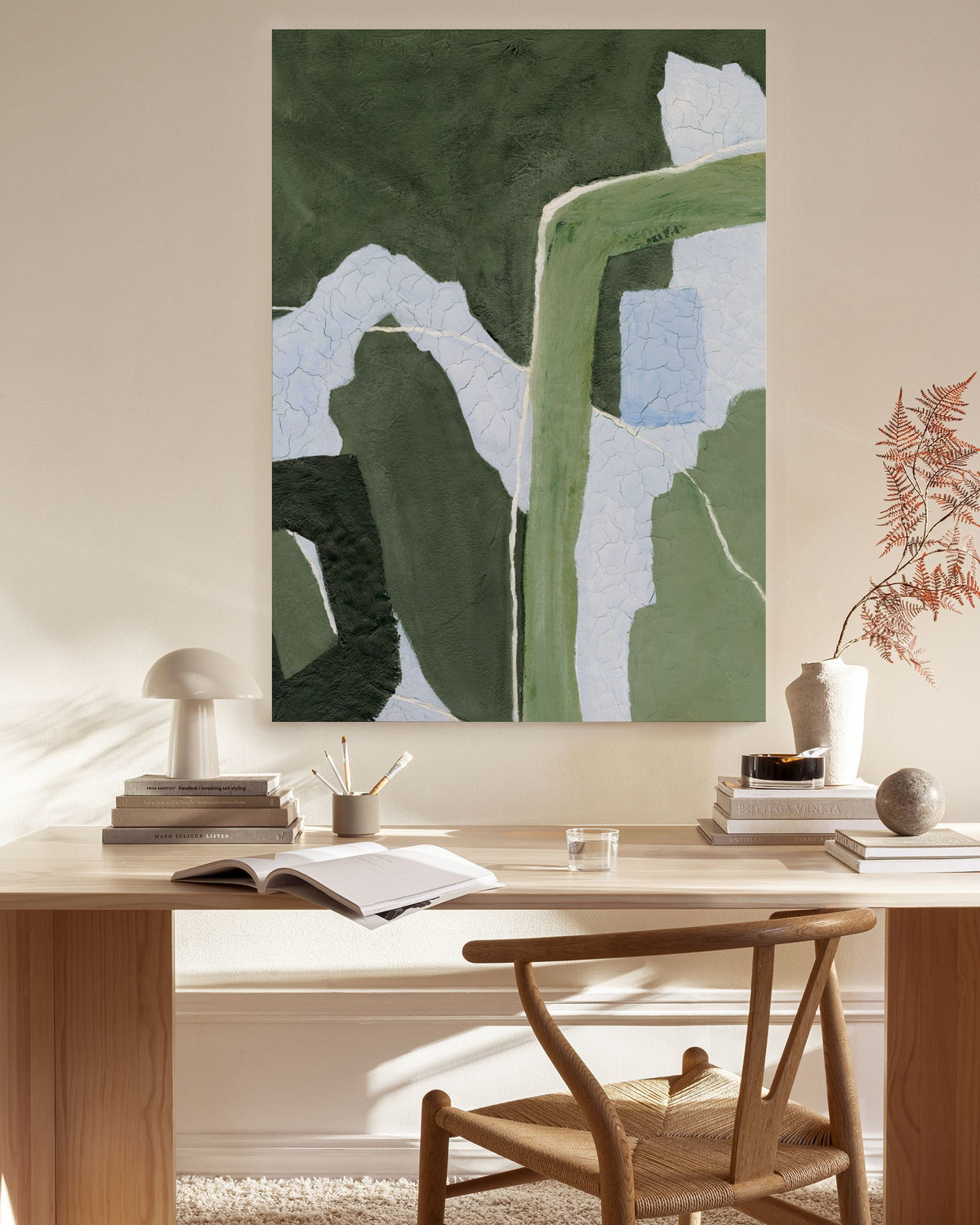 Muted Motion Canvas print
