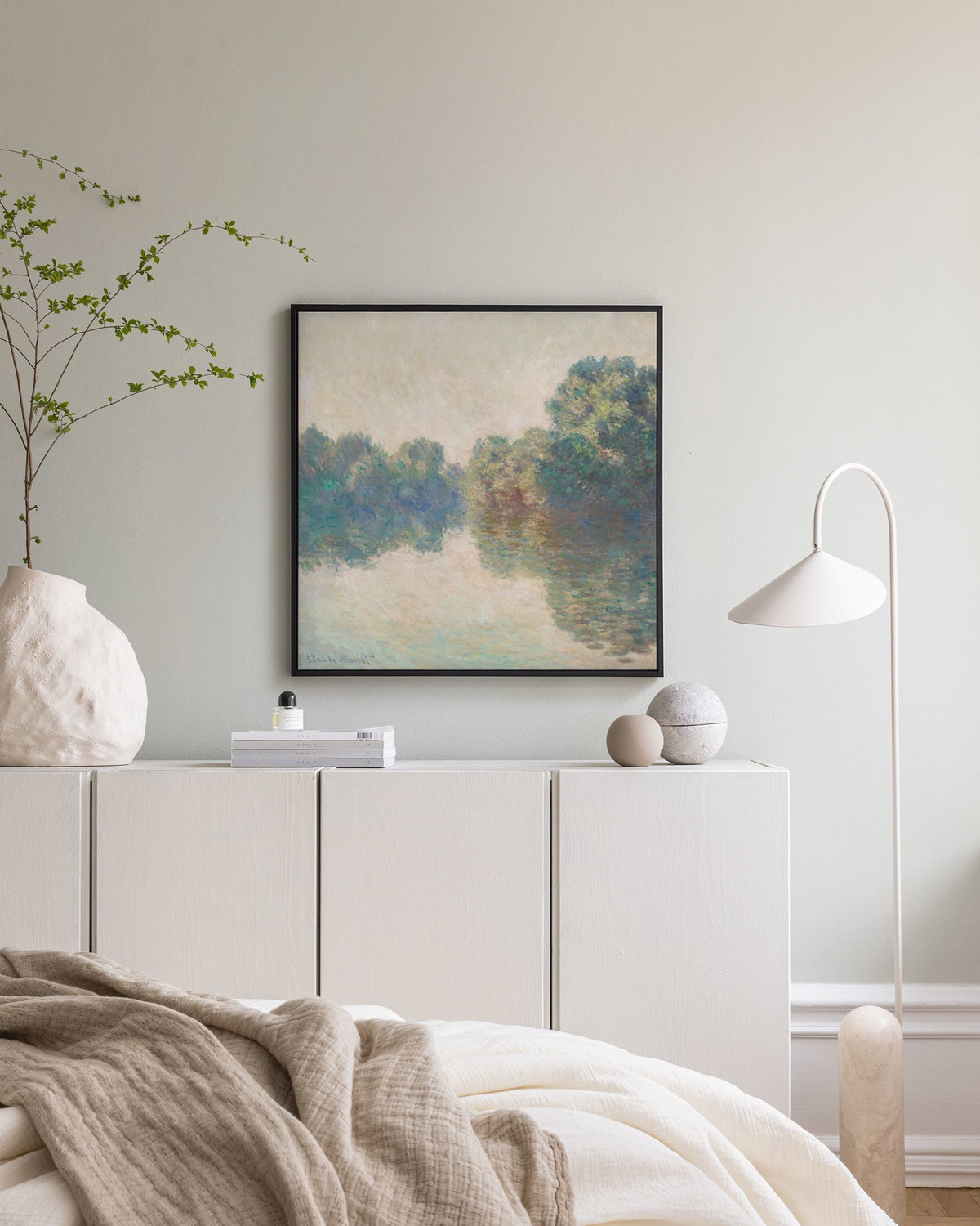 Monet - The Seine at Giverny Canvas print