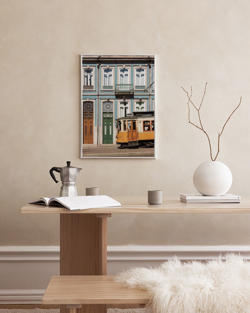 Porto By Tram Print