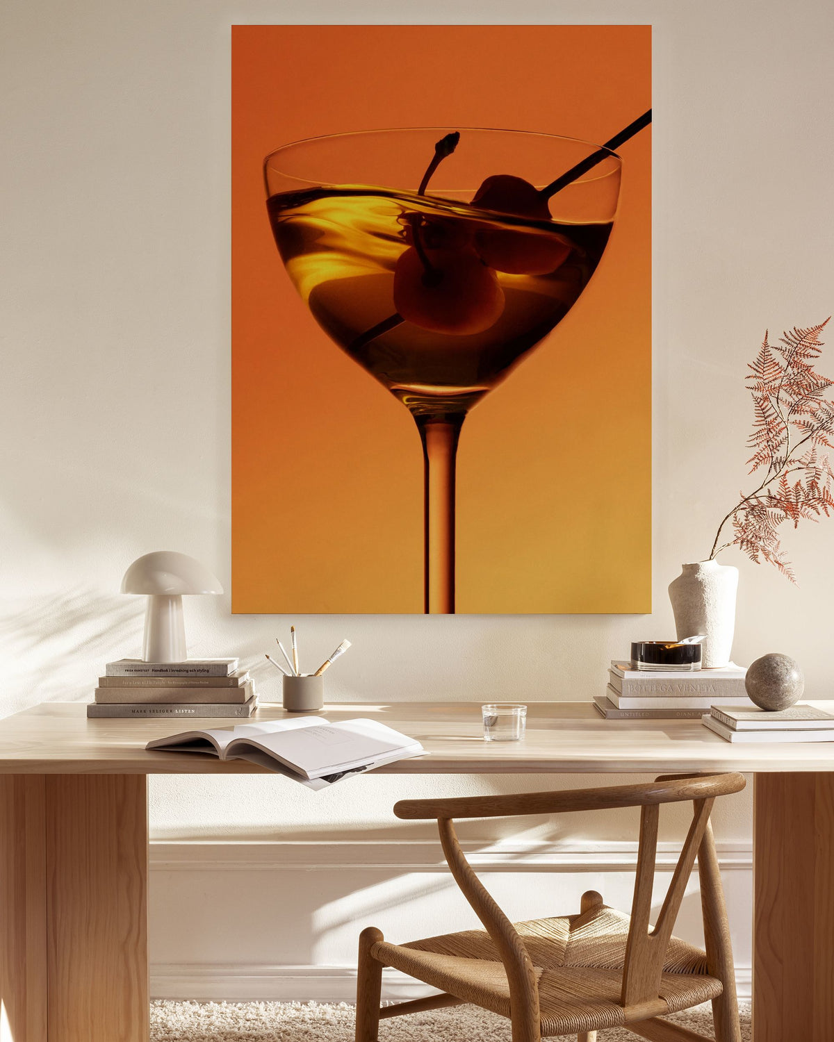 Moody Manhattan Canvas print