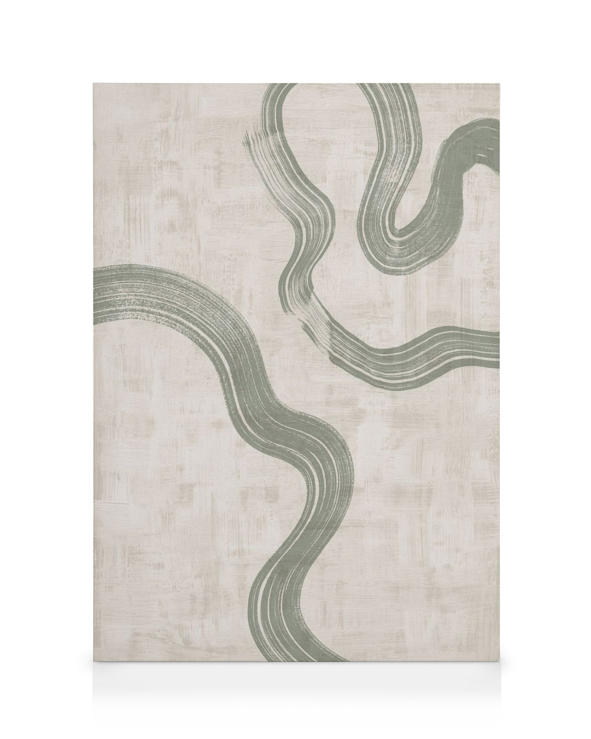 Green Abstraction No2 Canvas print