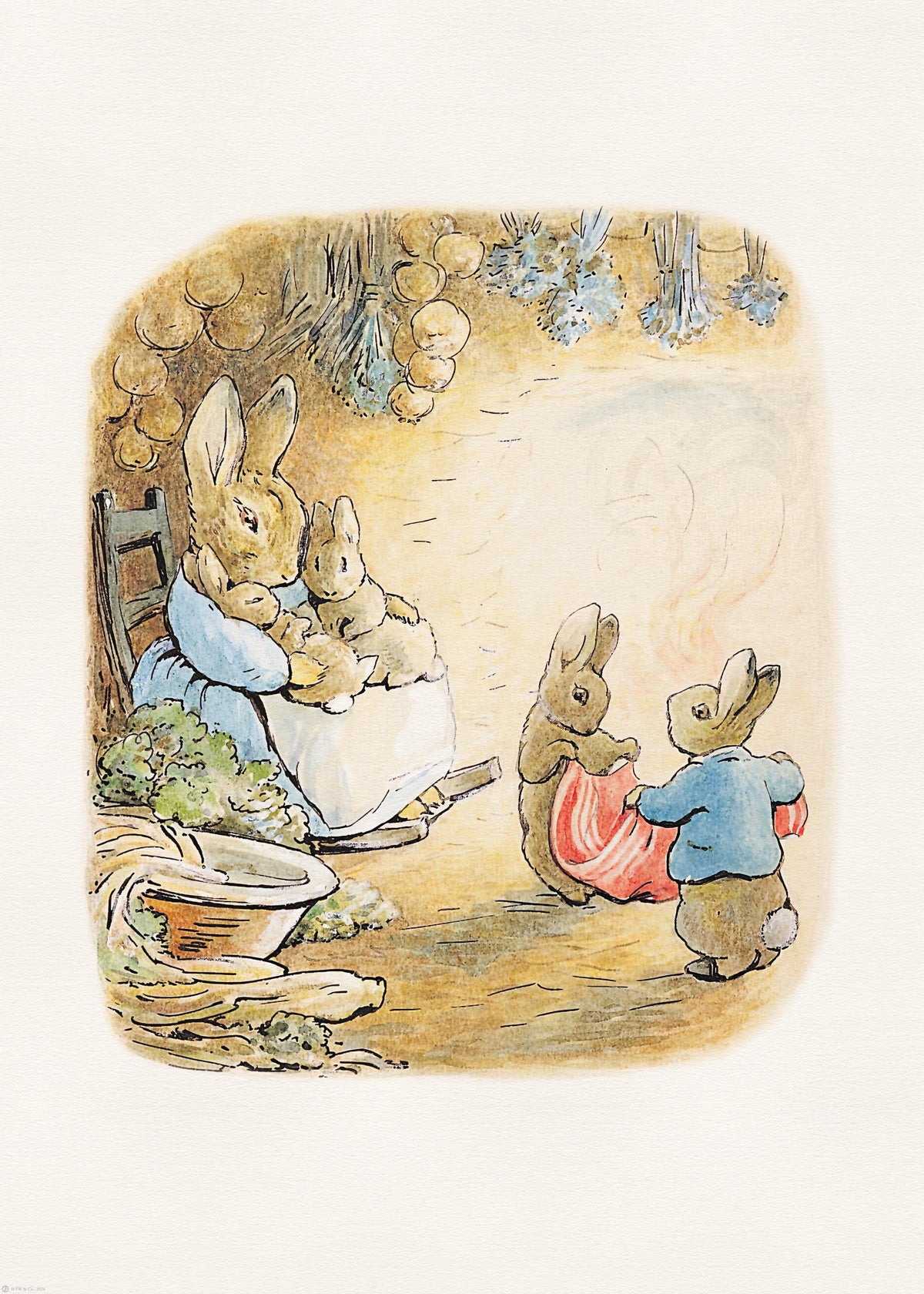 Peter Rabbit and Friends No4 Print