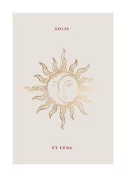 Solis et Luna Print