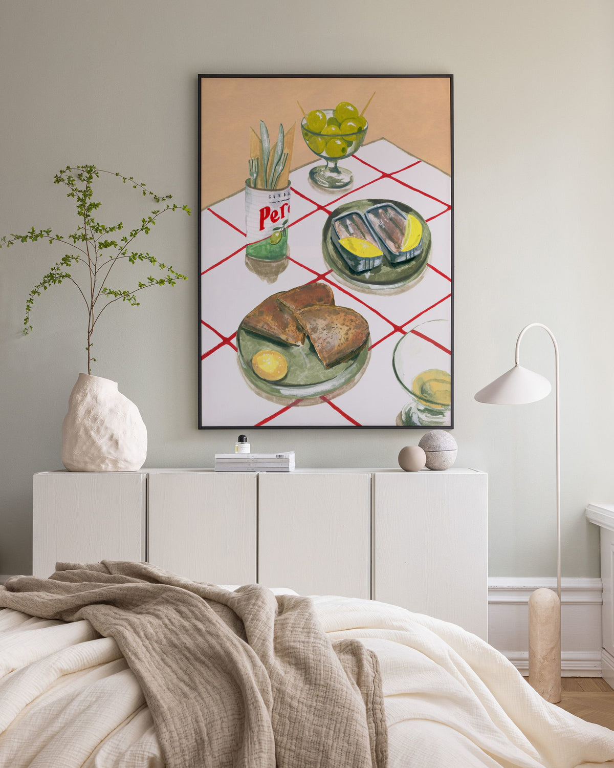 Laura Page - Wine Night Canvas print