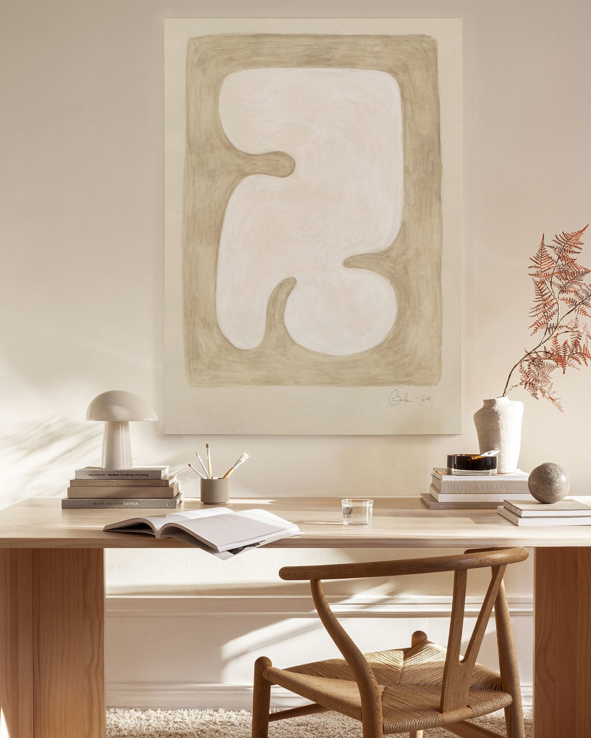 Curvature Canvas print
