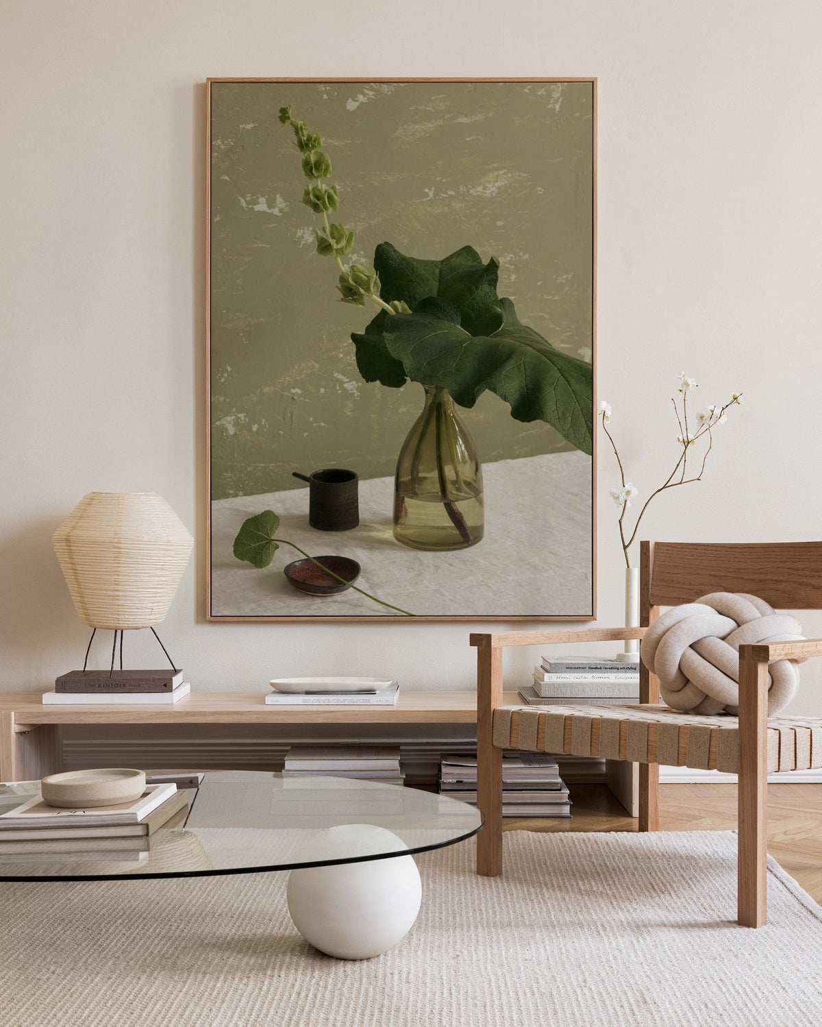 Botanical Stillness Canvas print