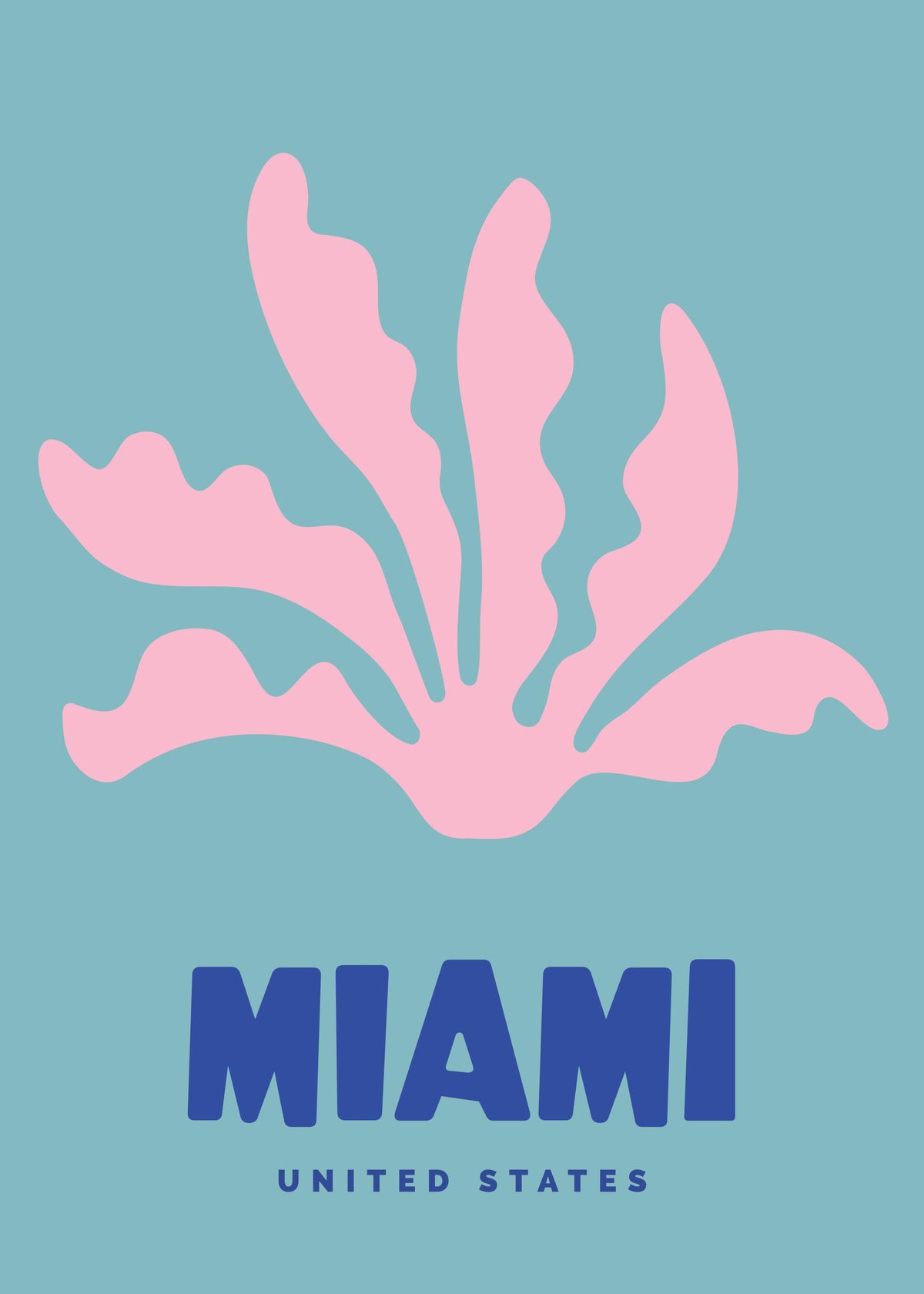 Graphic Miami Print