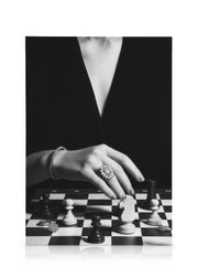 Playing Chess Canvas print