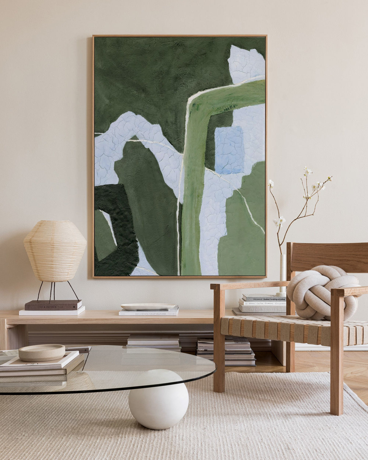 Muted Motion Canvas print