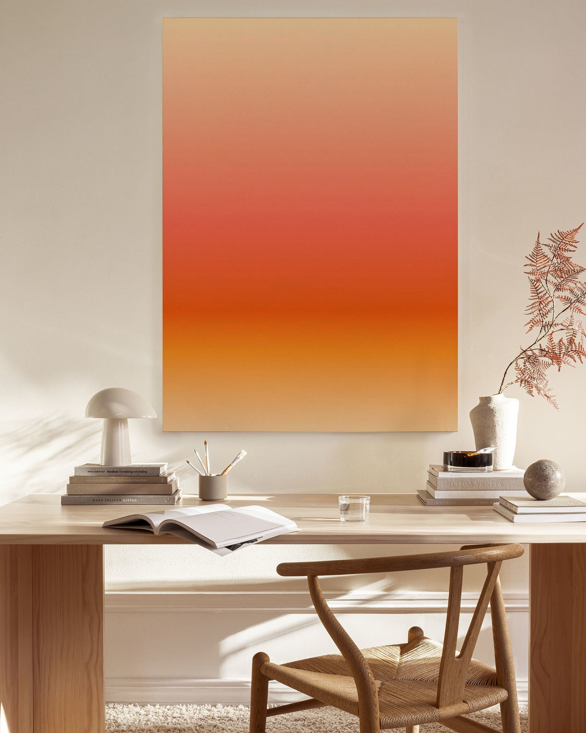 Santa Monica Sunset Canvas print