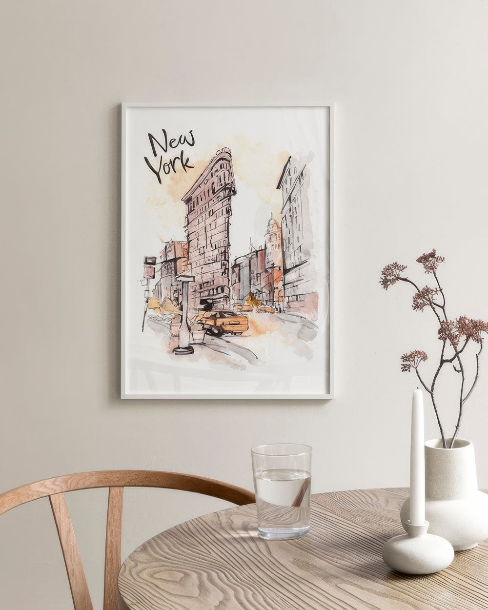 Painted New York Print