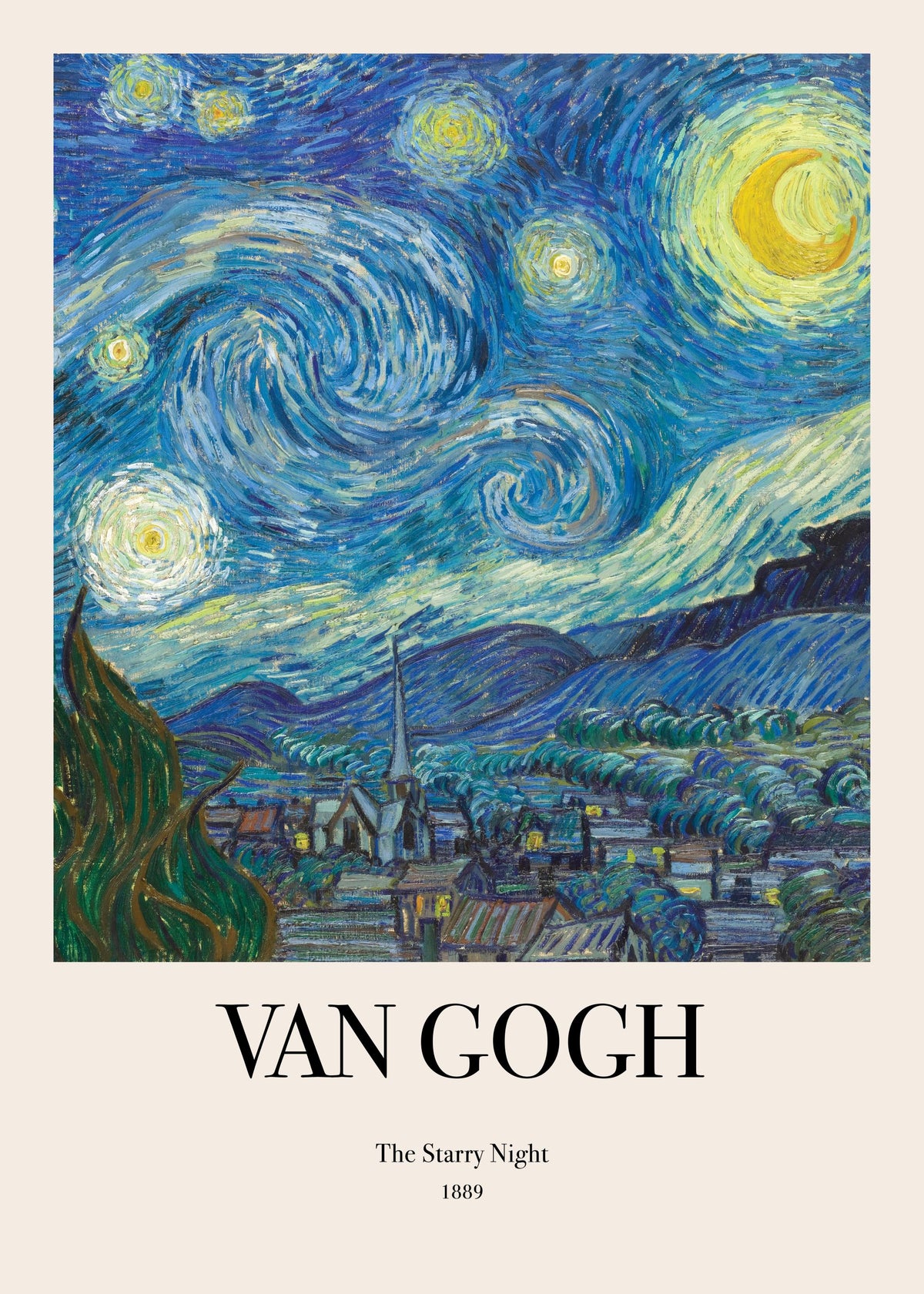 Van Gogh - The Starry Night Print