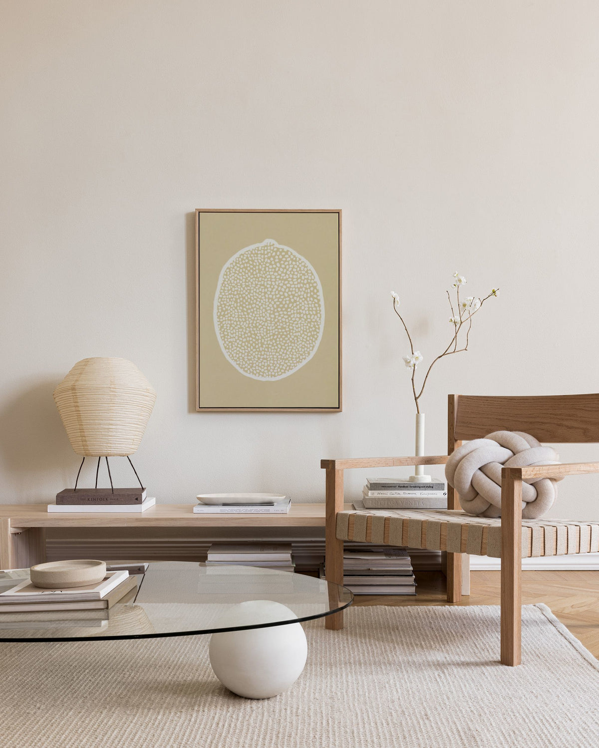 Julia Hallström Hjort - Citrus Limon Canvas print