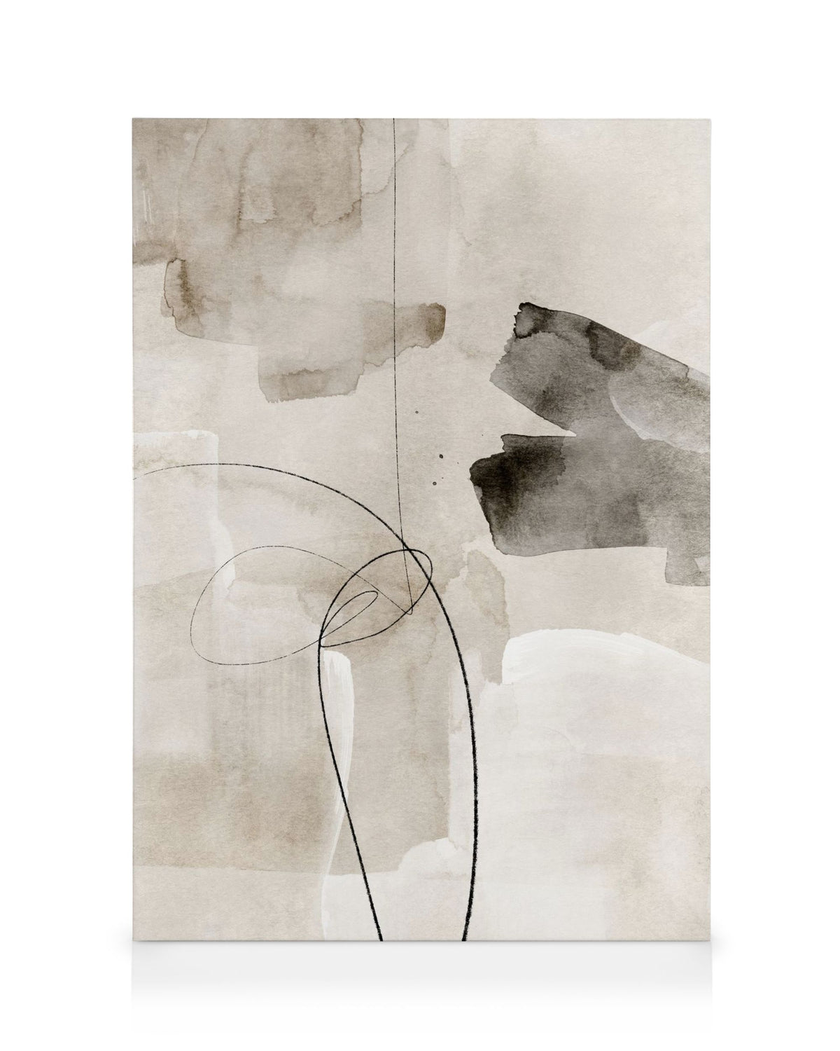 Watercolor Strokes No2 Canvas print