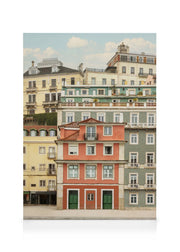 City of Colors Canvas print