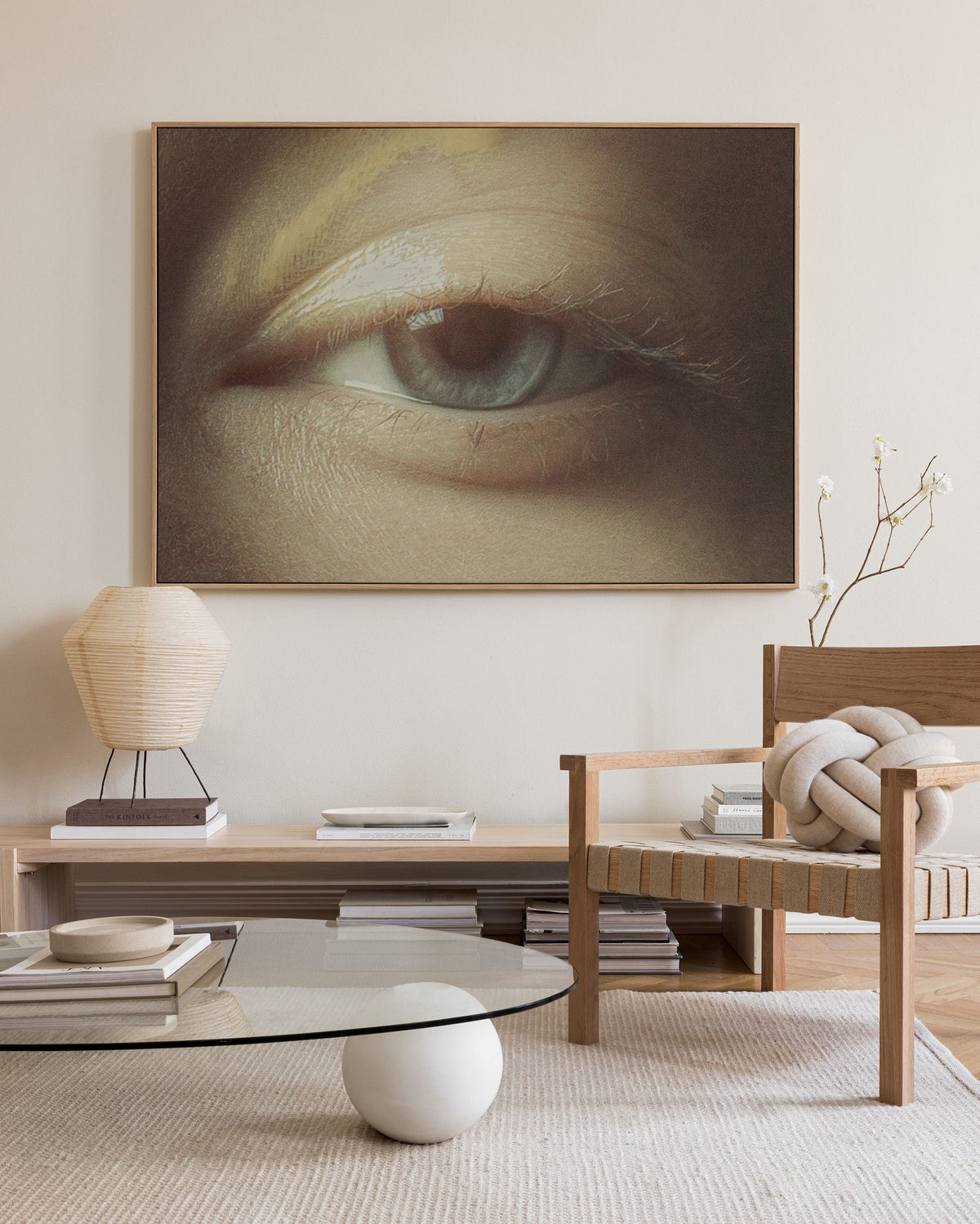 The Observer Canvas print